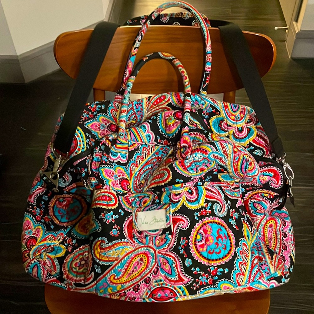 Vera Bradley Colorful Parisian Paisley Weekender